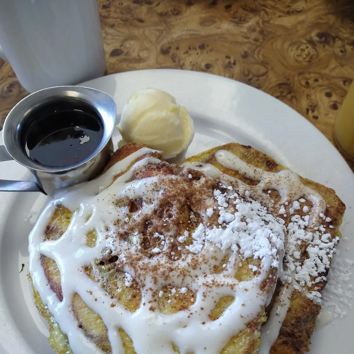 Cinnamon Bun French Toast