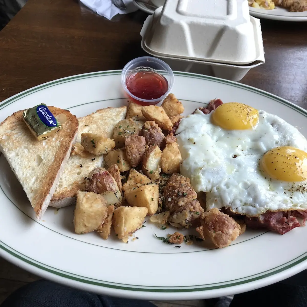 Corner Beef Hash Plate