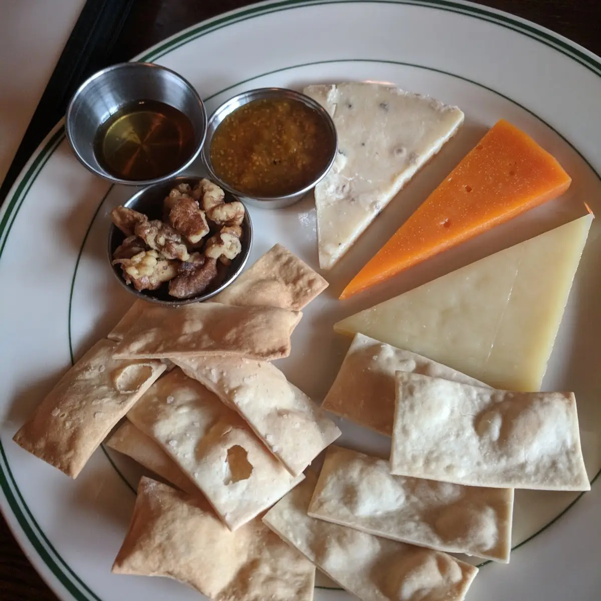 WI Cheese Spread Plate