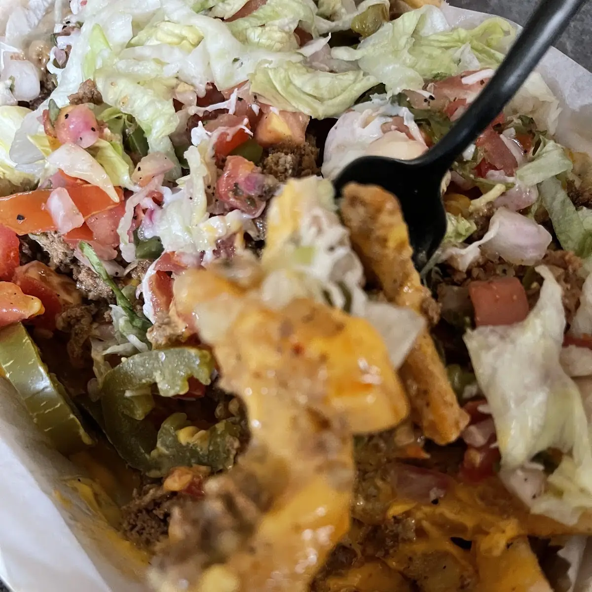 Loaded Fries with Cheese