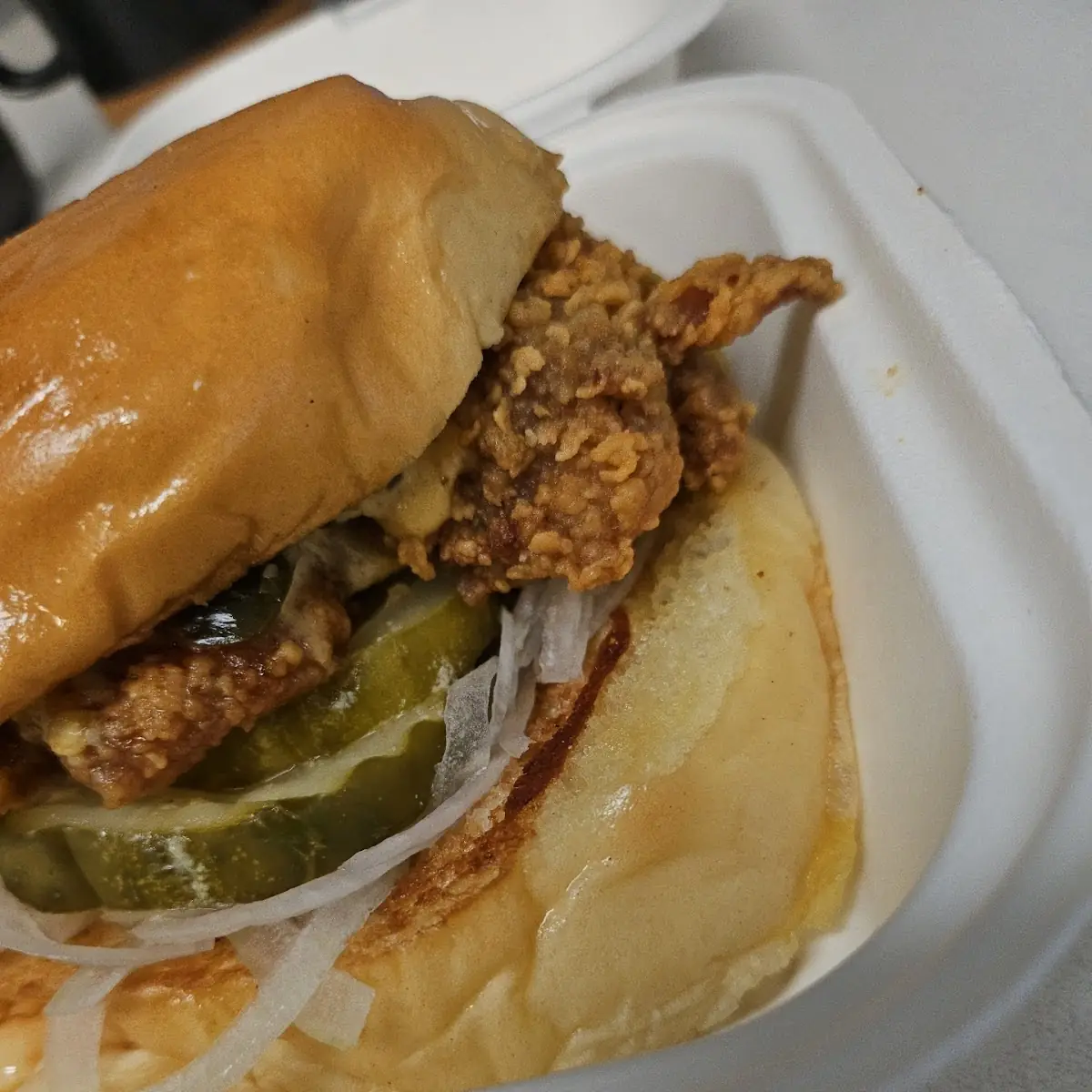 Mr Onion Chicken Sandwich