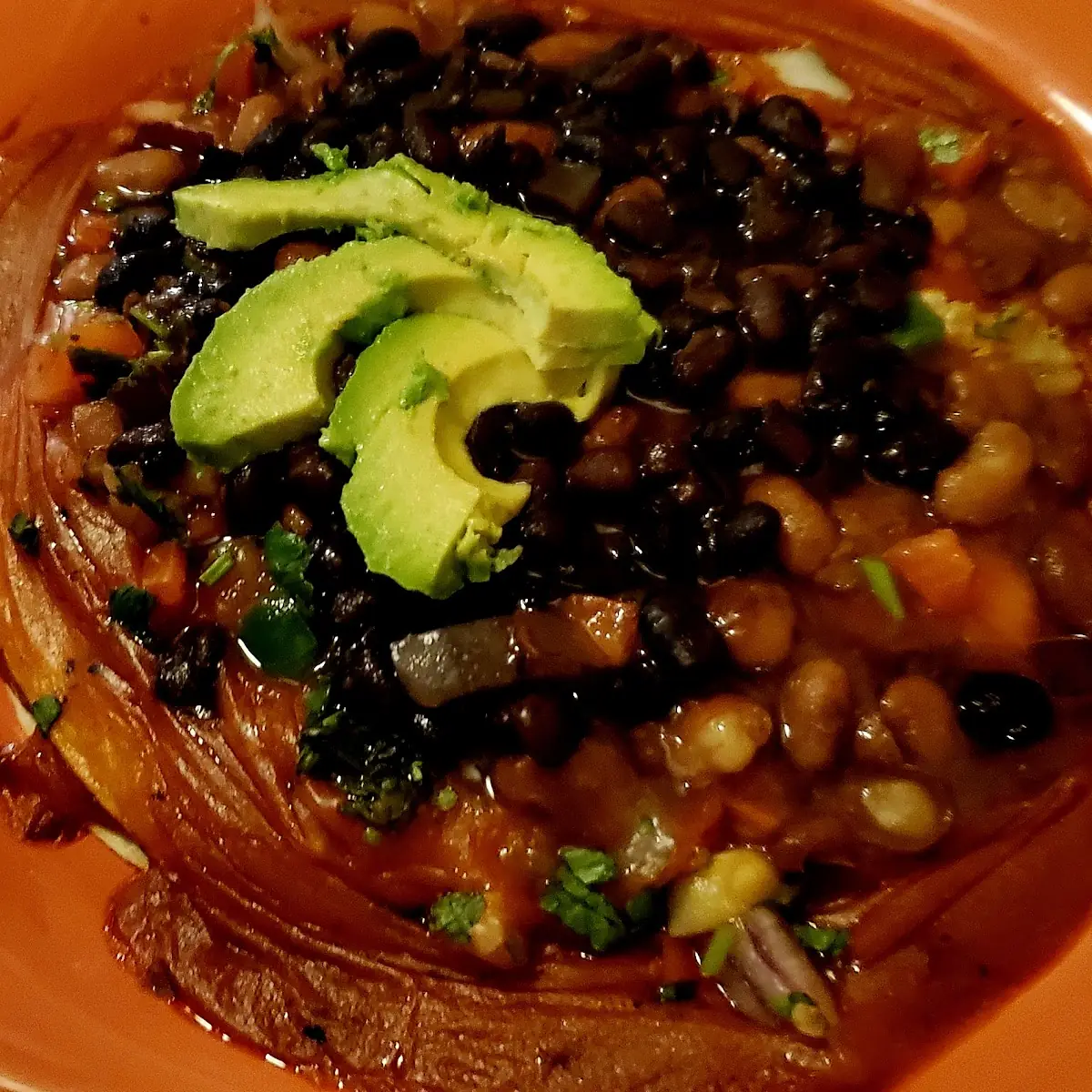 Nanci's 3 Bean Mexican Pizza