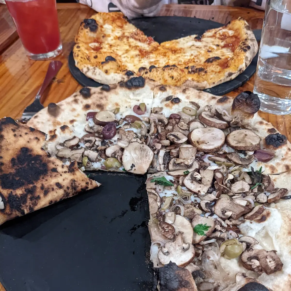 Mushroom Pizza with Non-Dairy Cheese