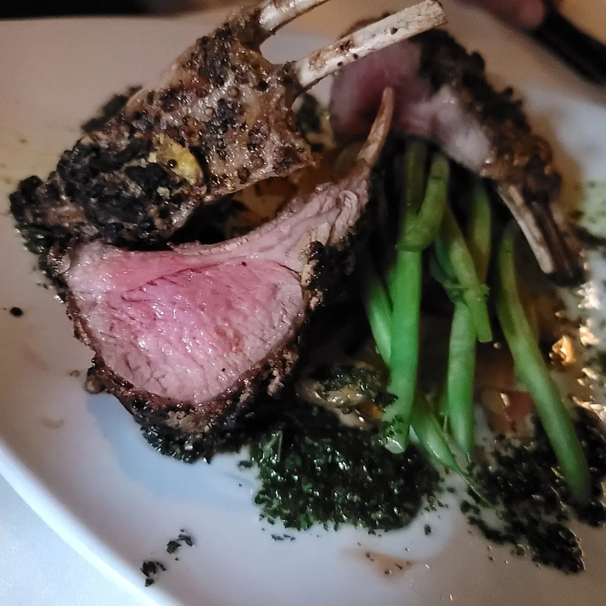 Herb Crusted Rack of Lamb