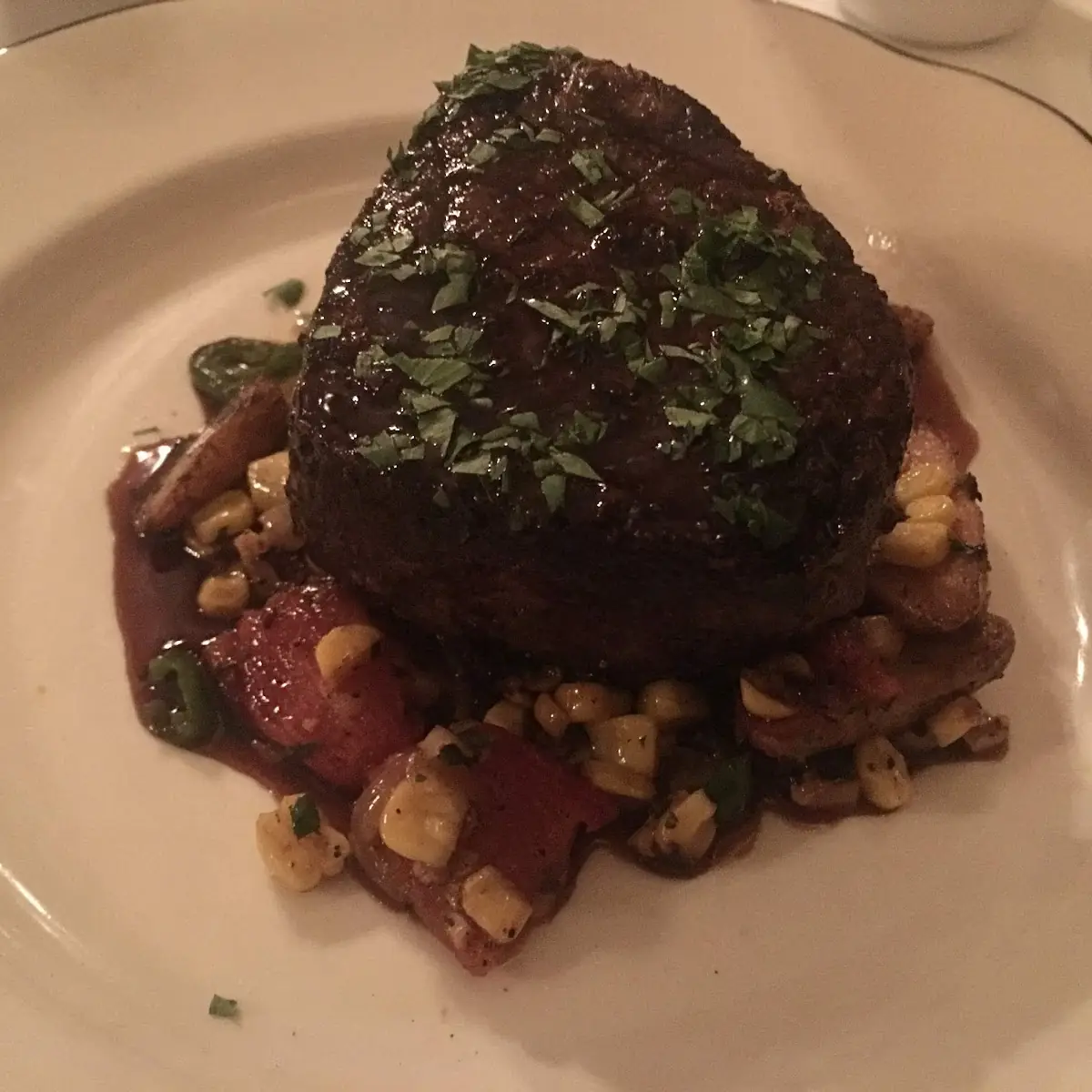 Filet Mignon with Sauce Robert