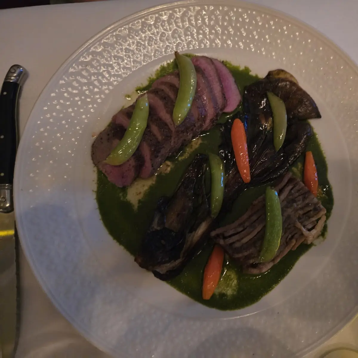 Roasted Duck Breast with Molé Reduction