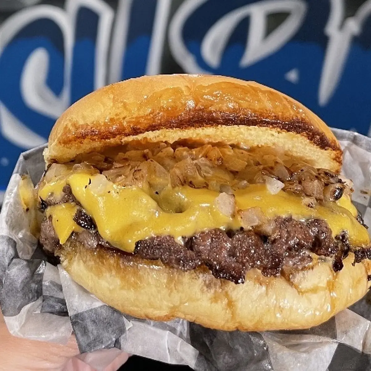 Smash Burger with Cheese
