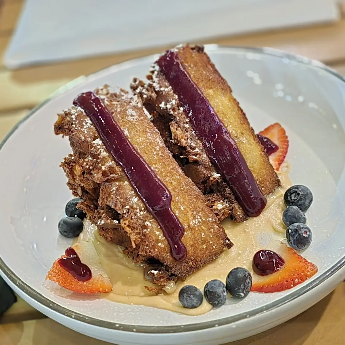 Fried Bread Pudding