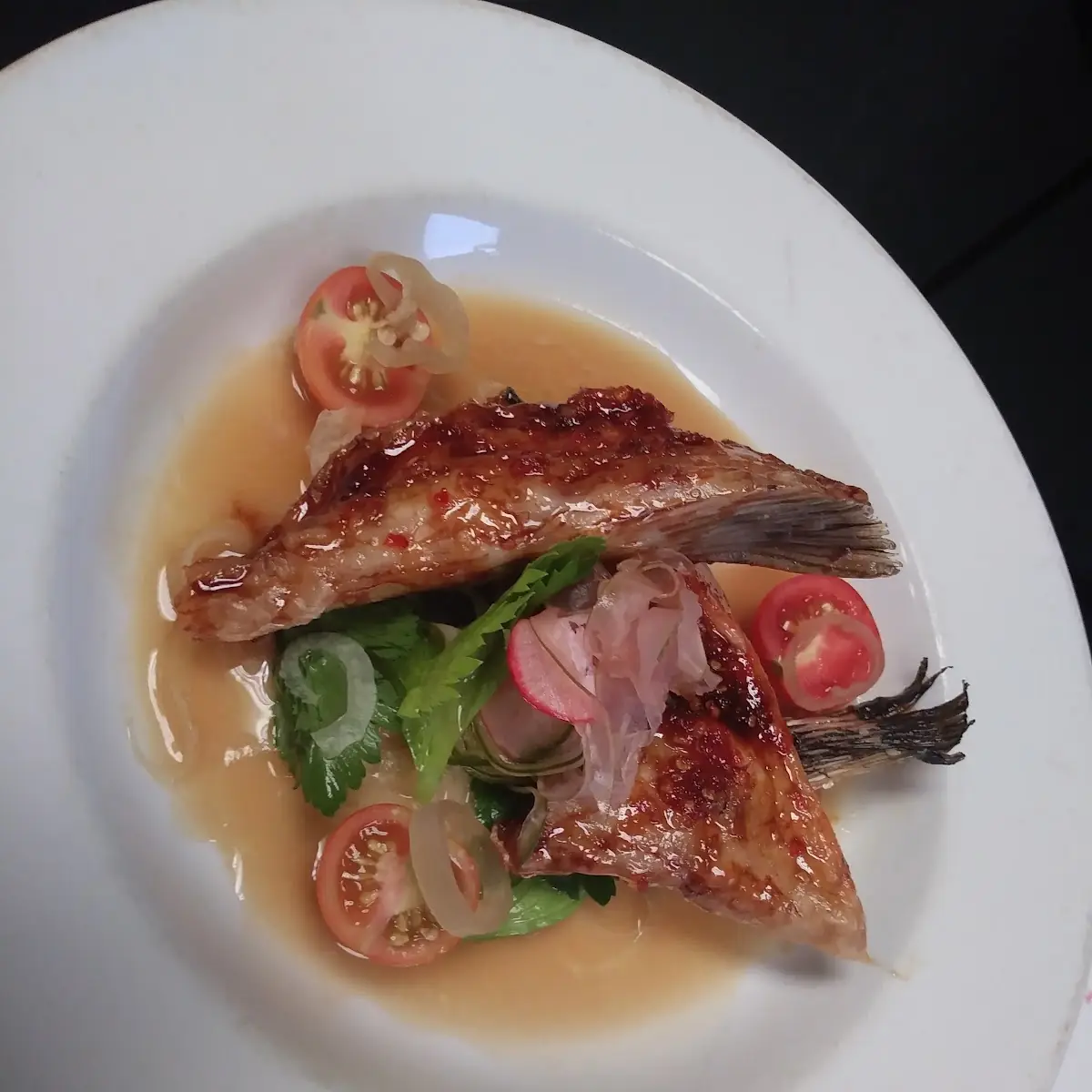 Pan Seared Pompano