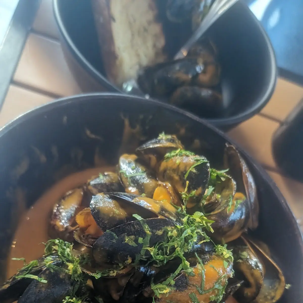 Red Curry Mussels