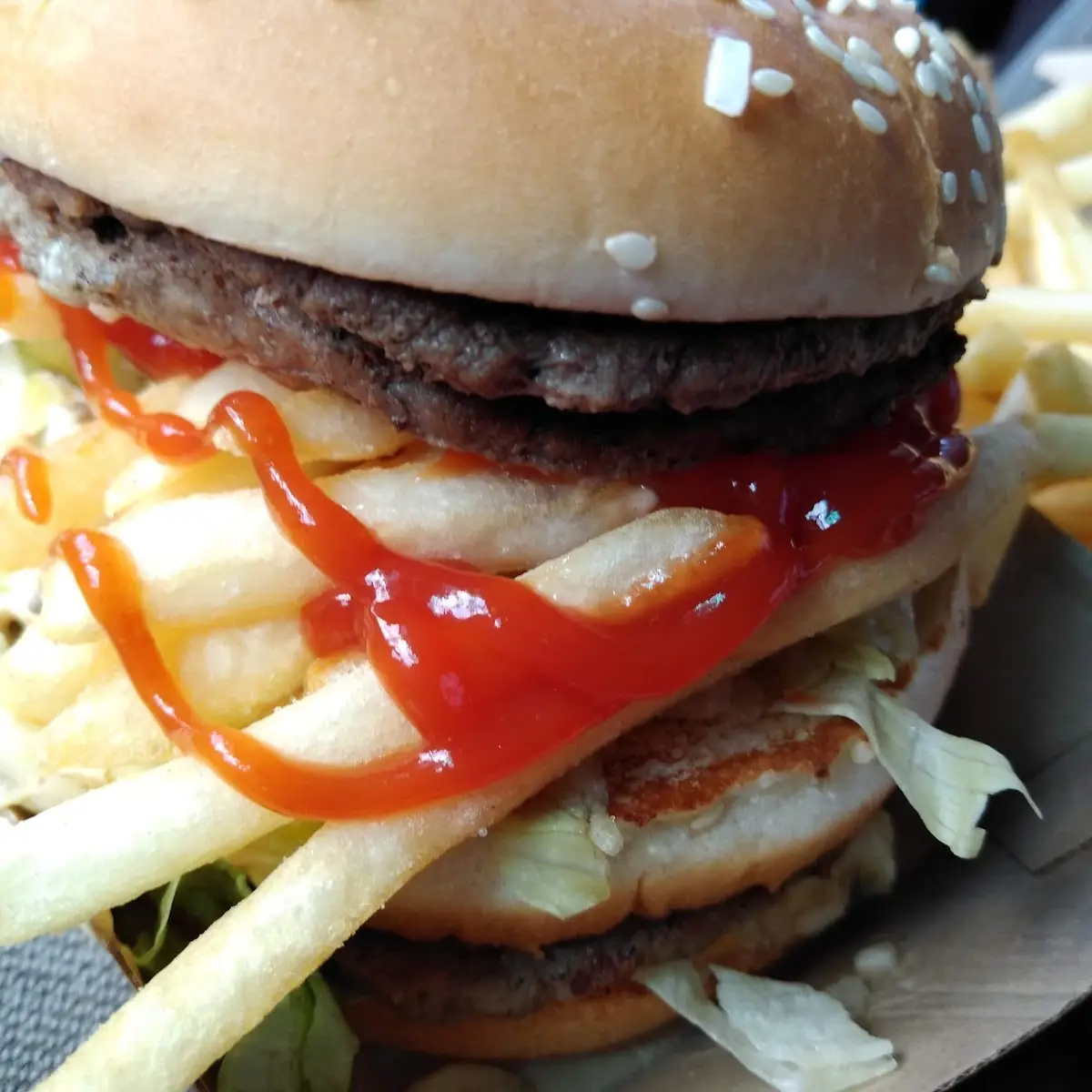 Double Big Mac with Fries