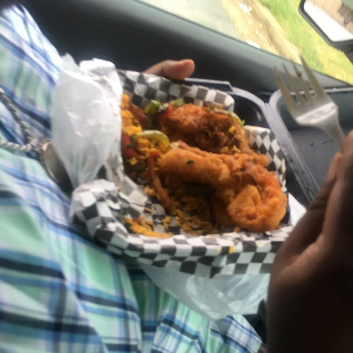 Deep Fried Shrimp Plate
