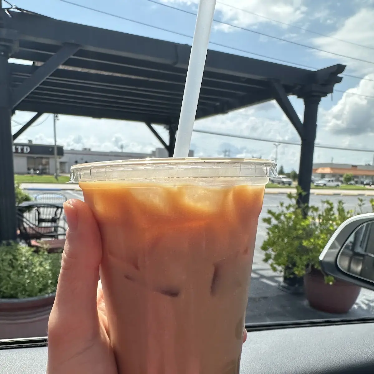 Caramel White Chocolate Latte