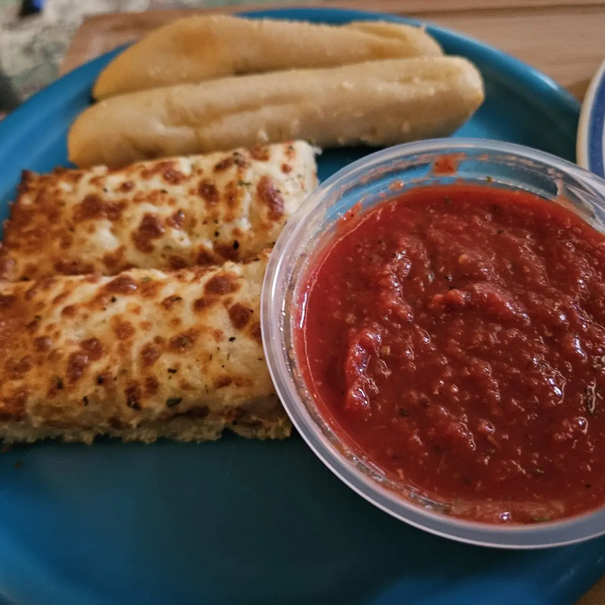 Crazy Bread and Italian Cheesy Bread