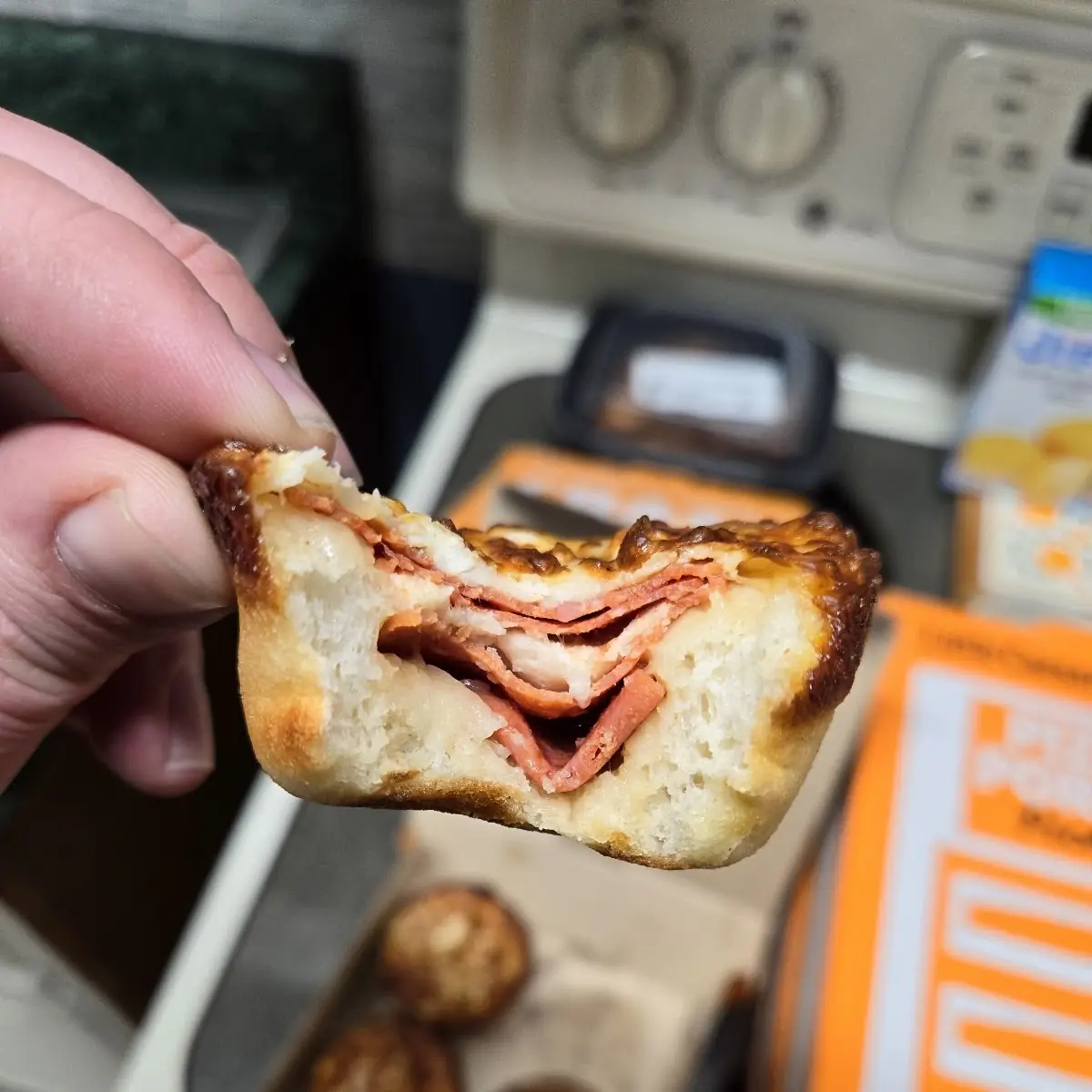 Pepperoni Pizza Puff