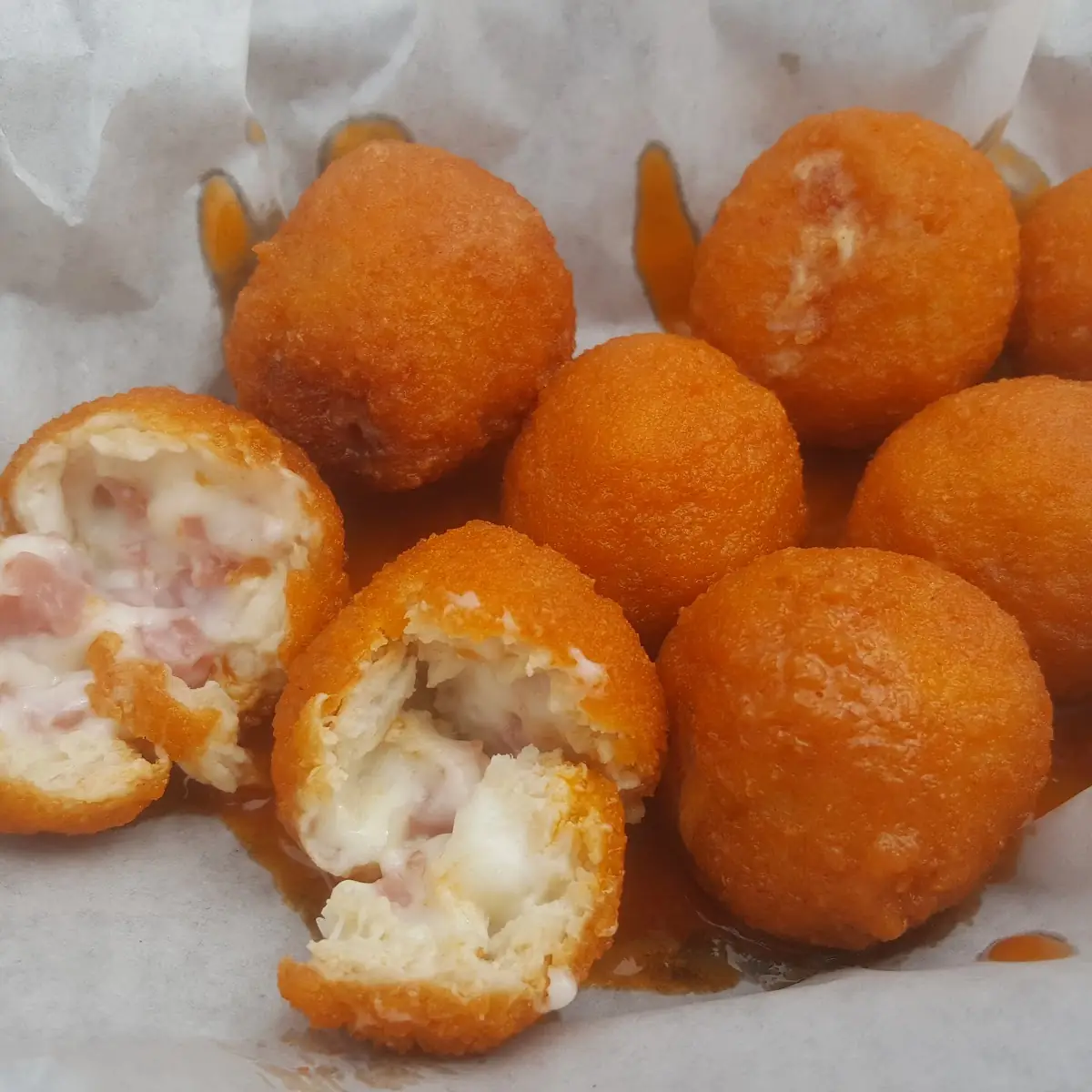 Buffalo Chicken Cordon Bleu Balls