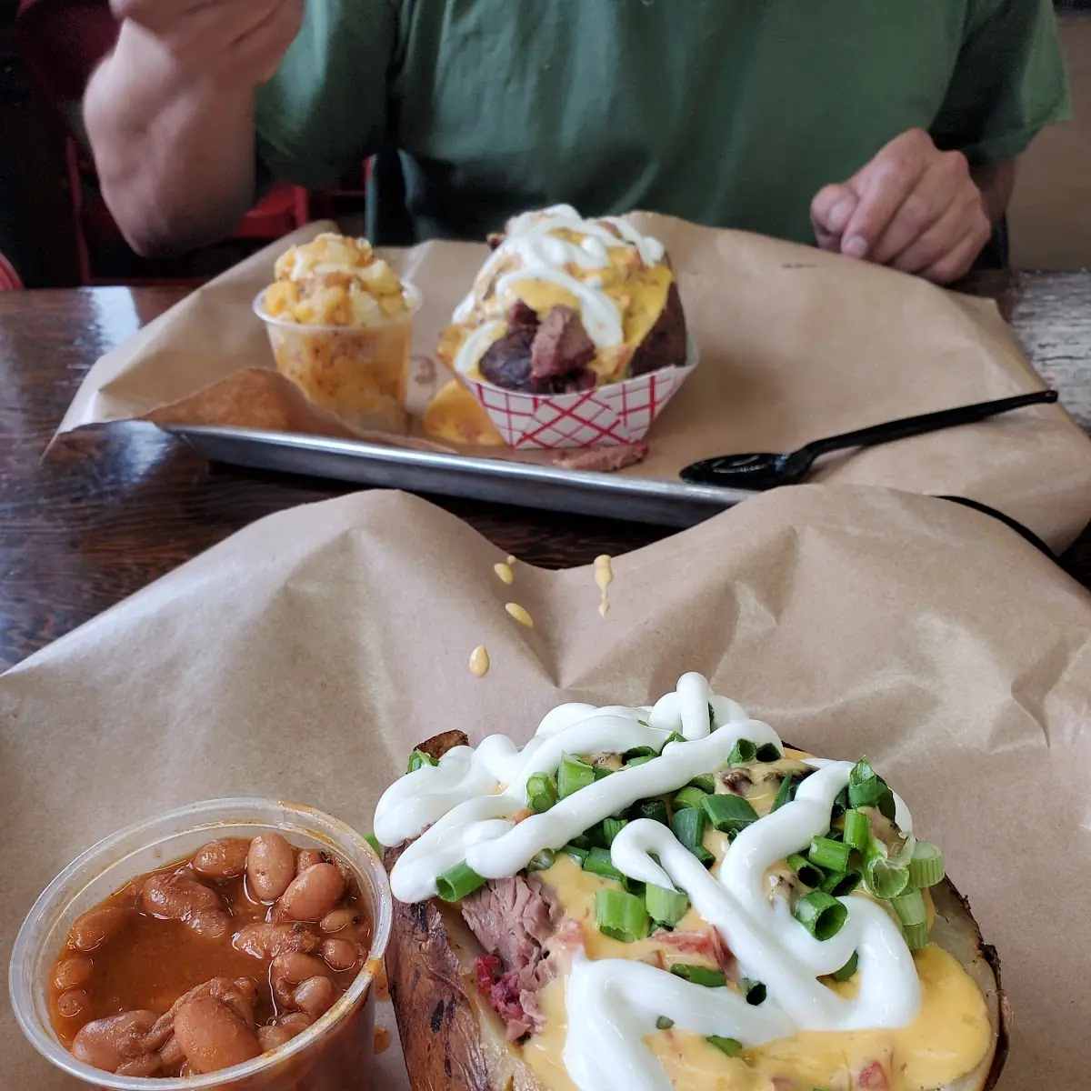 Smoked Baked Potato
