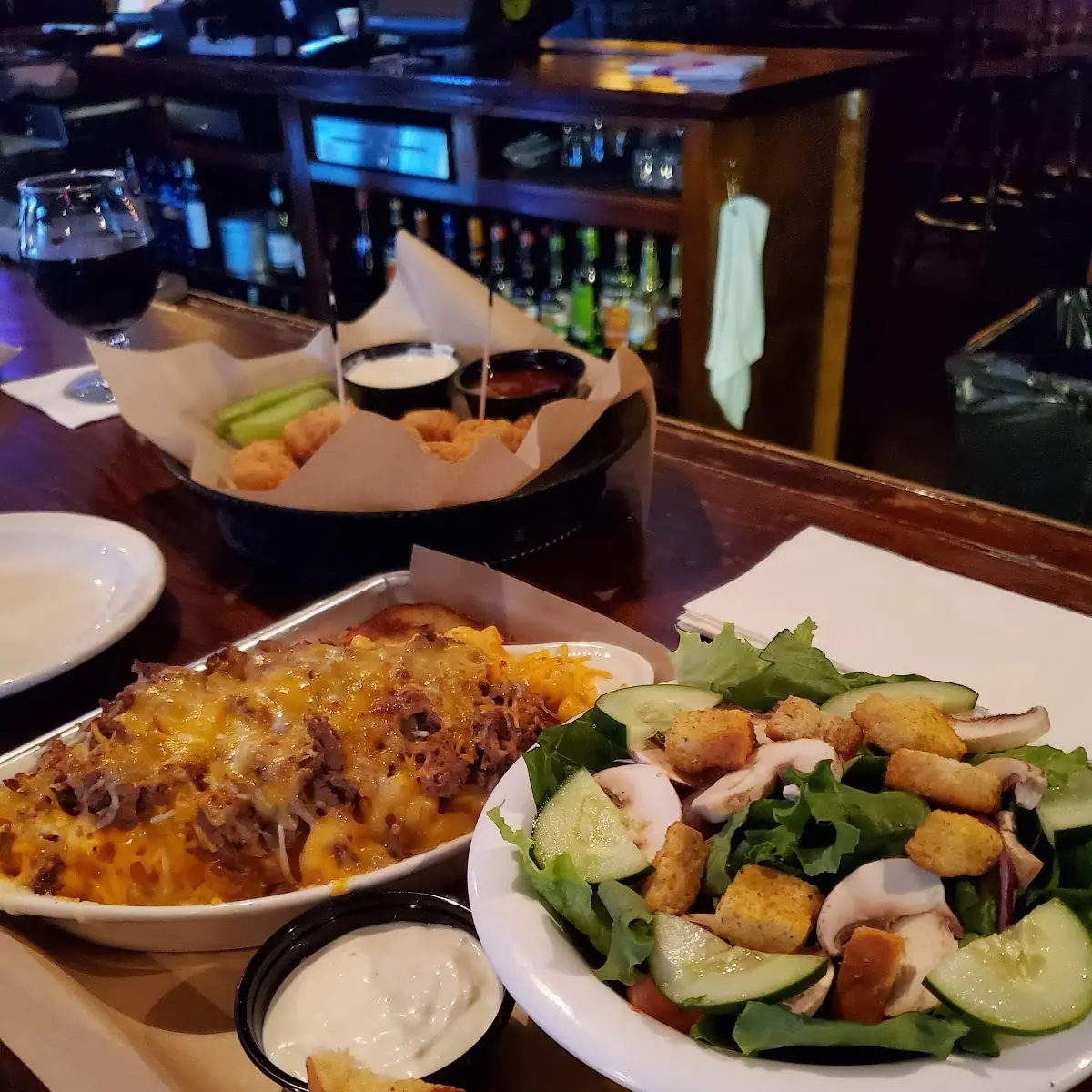 Mac Cheese and Steak