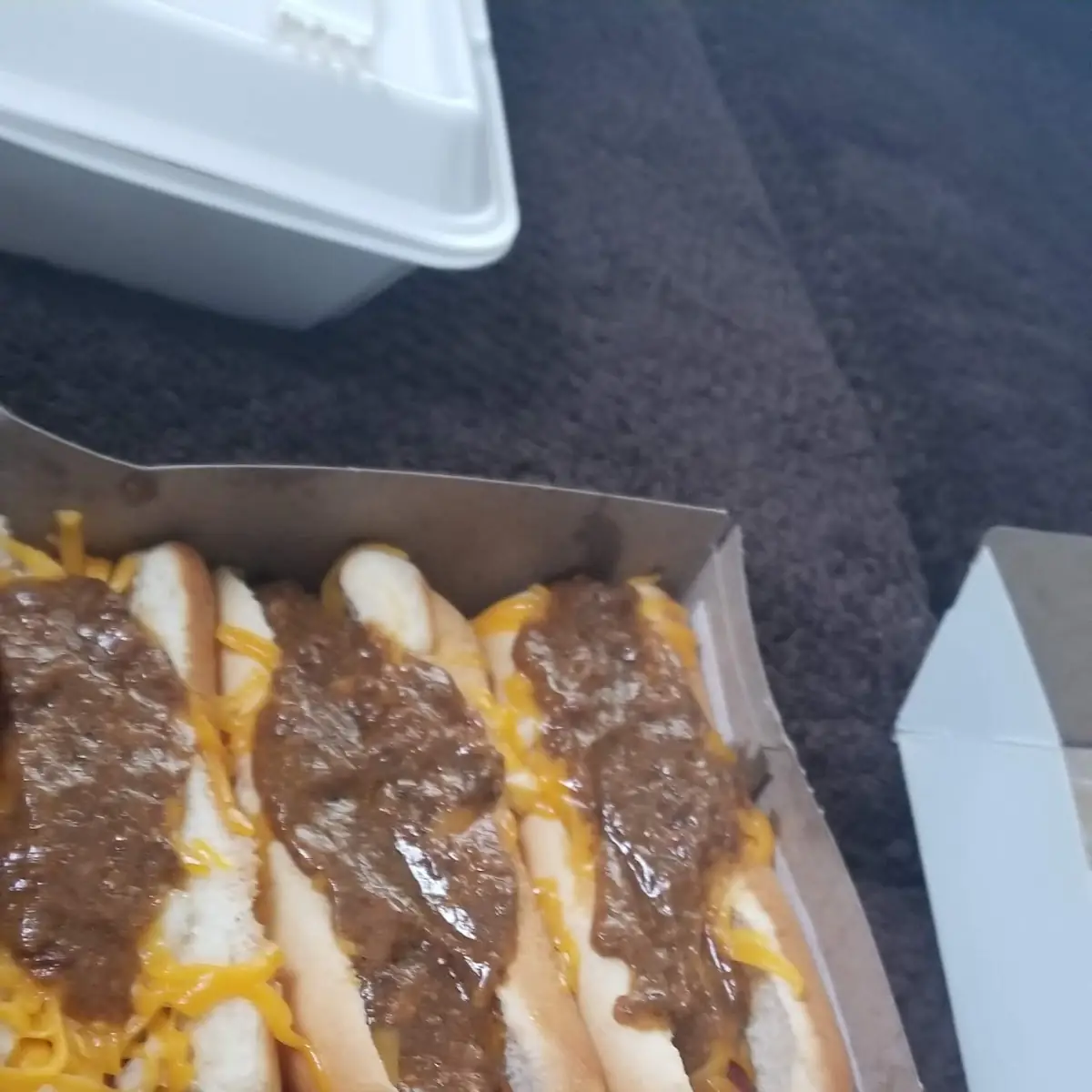 Cheddar Chili Dog