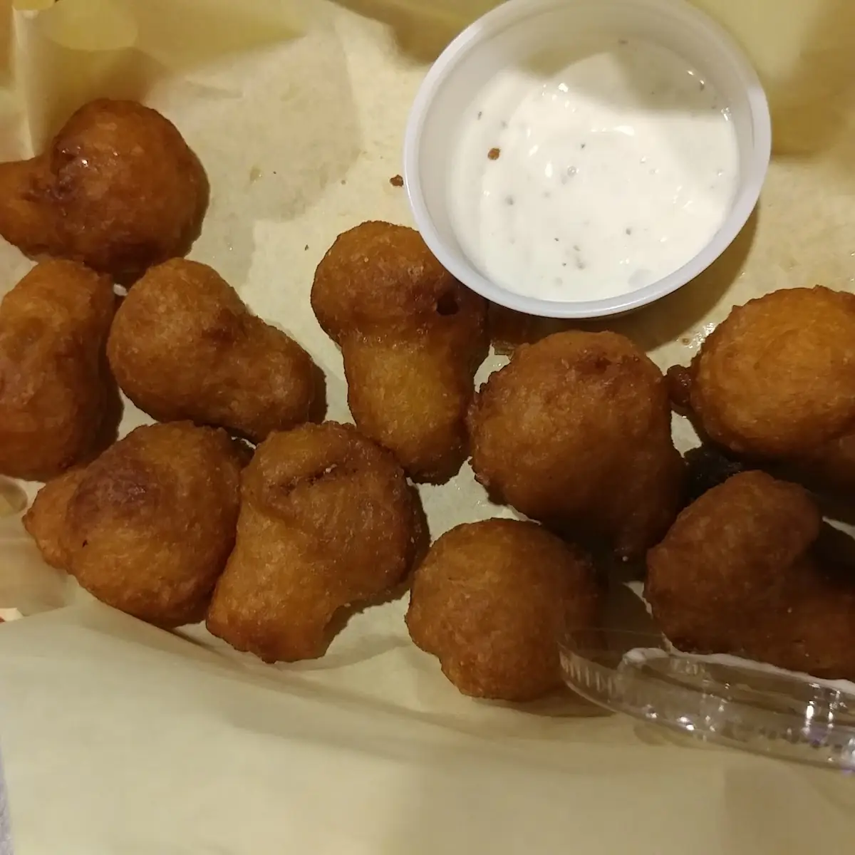 Beer Battered Mushrooms