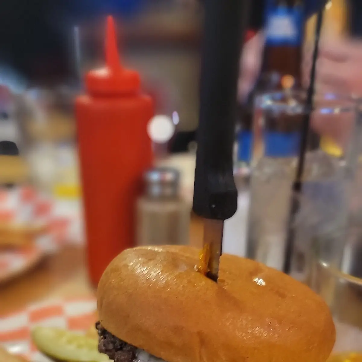 Mushroom Swiss Burger