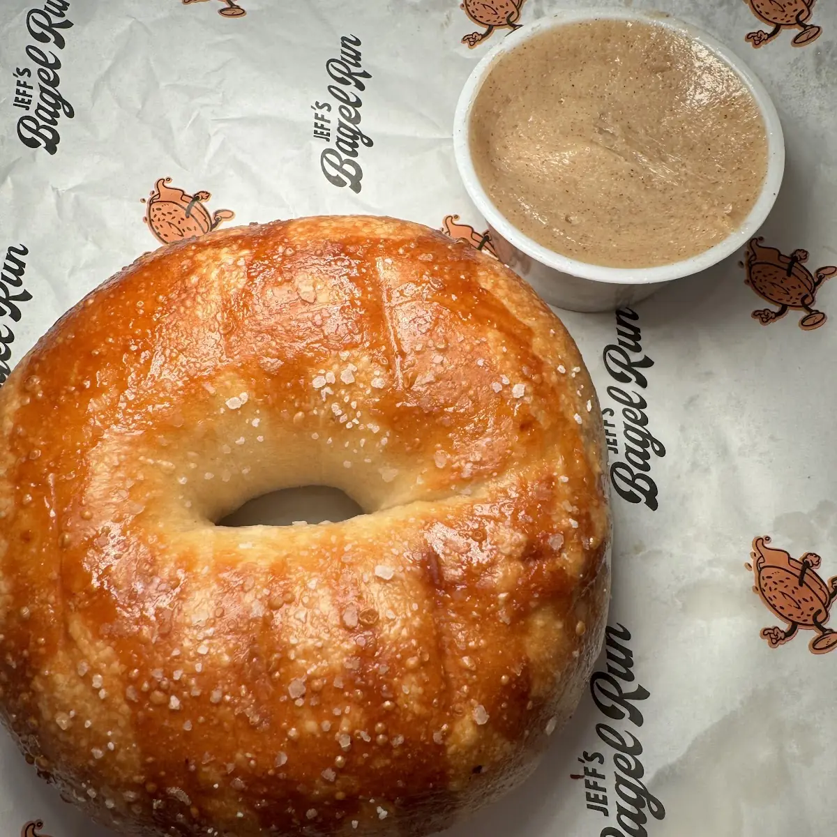 Salted Caramel Bagel