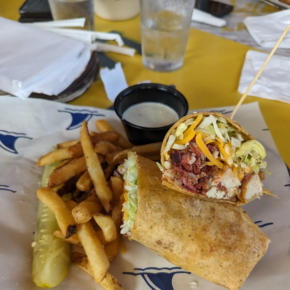 Jerk Chicken Wrap