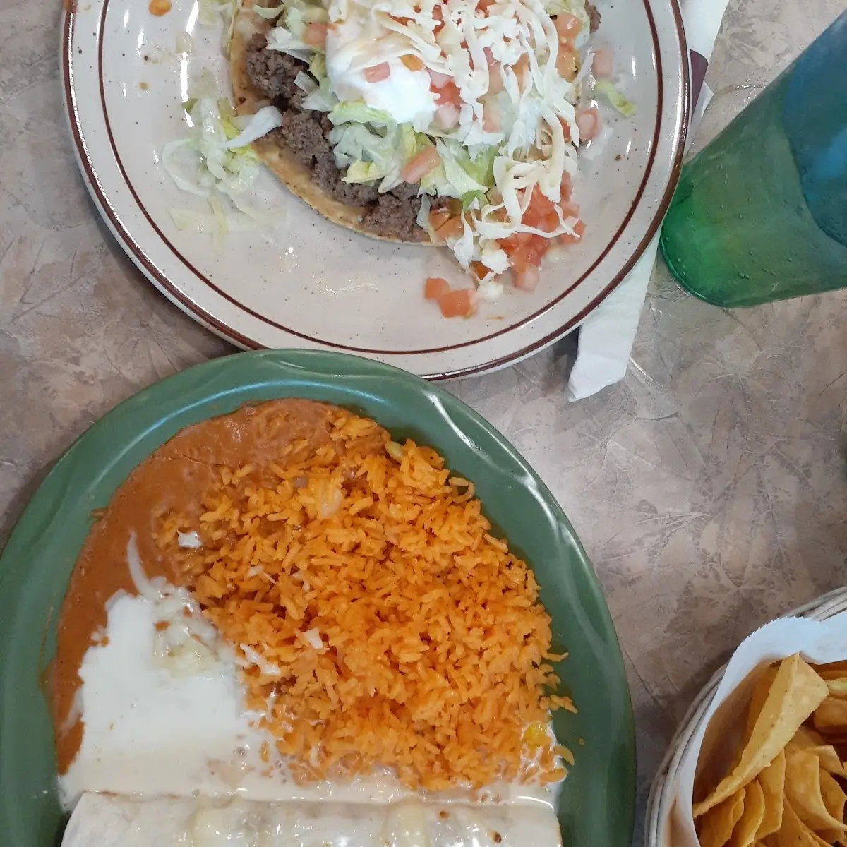 Beef Burrito with Cheese Dip
