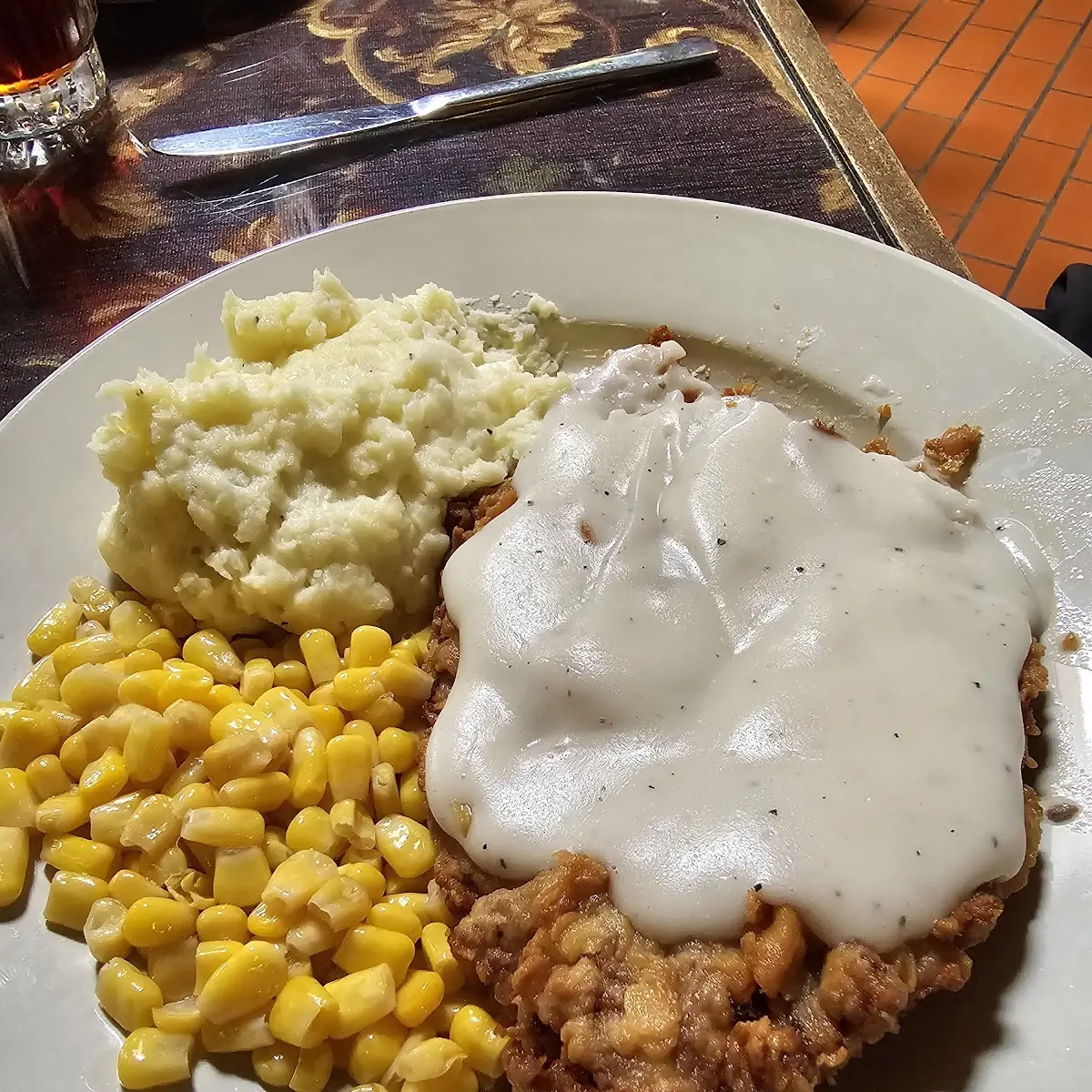 Chicken Fried Steak Mashed Potatoes