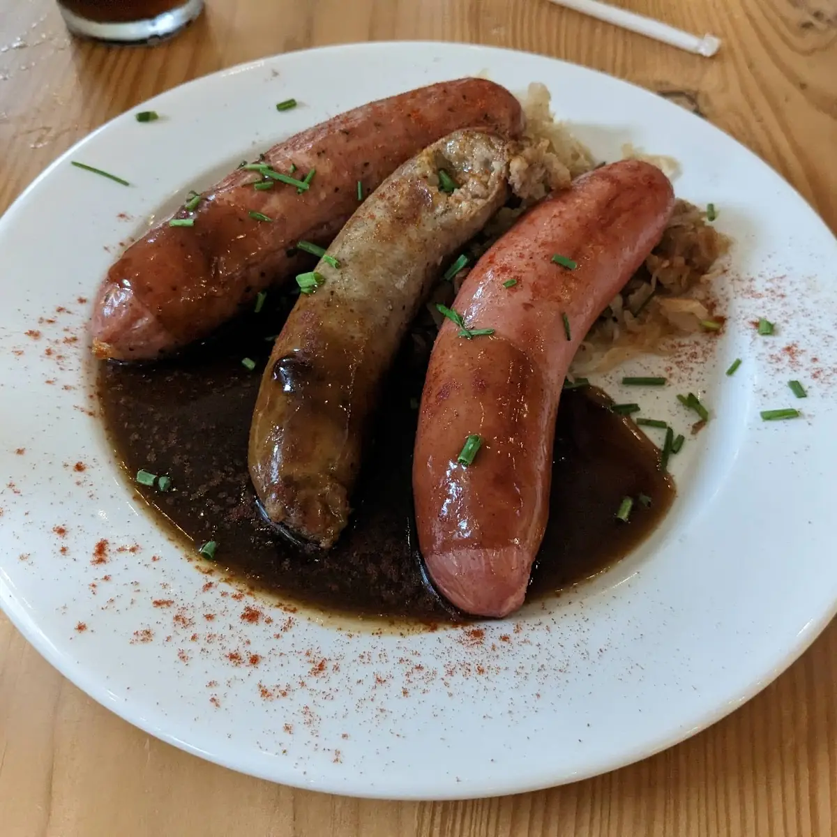 Bratwurst Platter