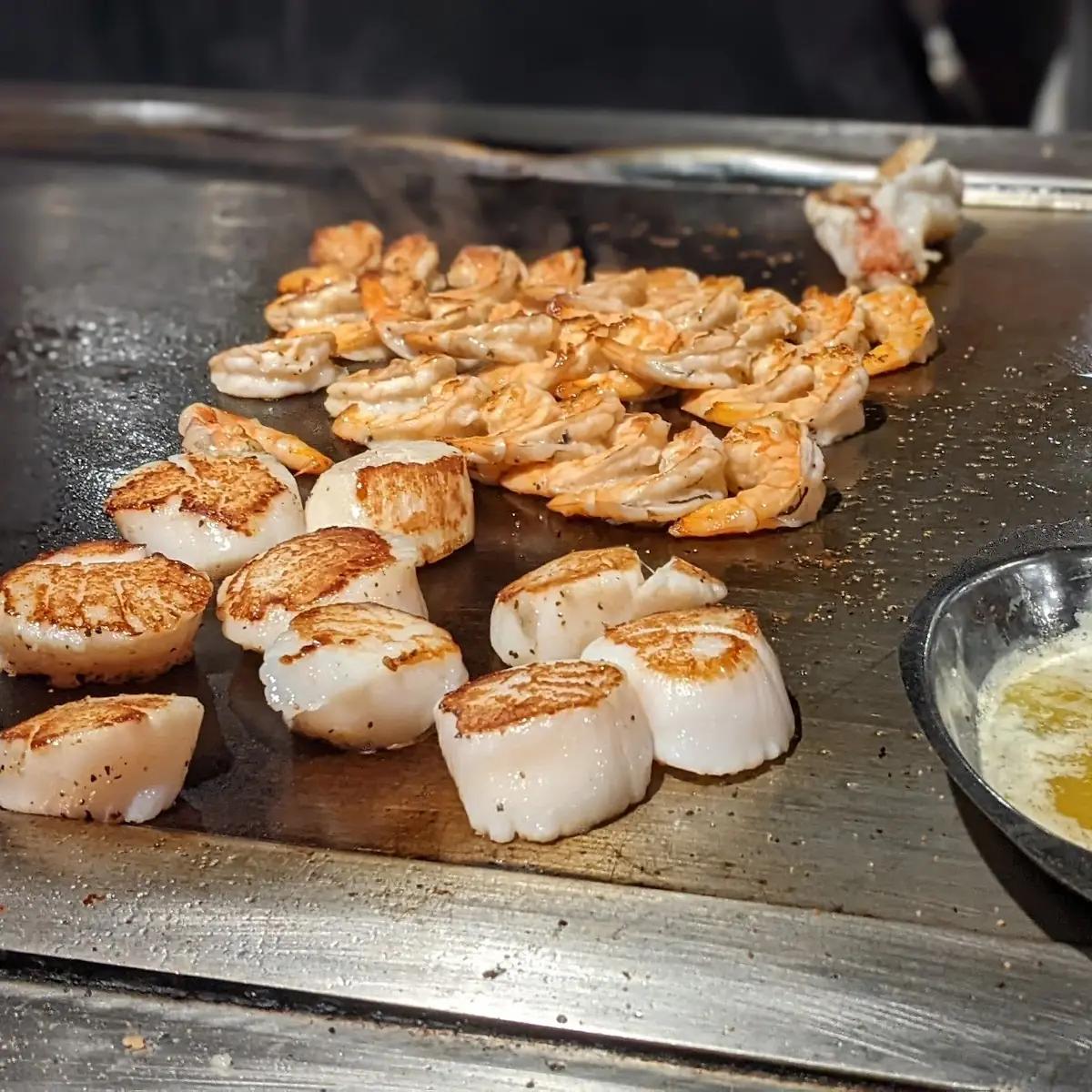 Hibachi Scallops