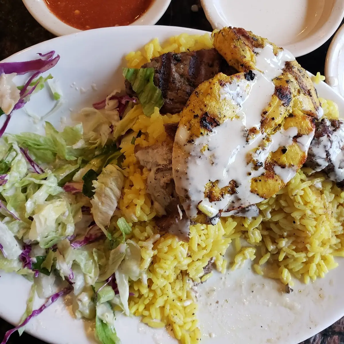 Chicken Shawarma Plate