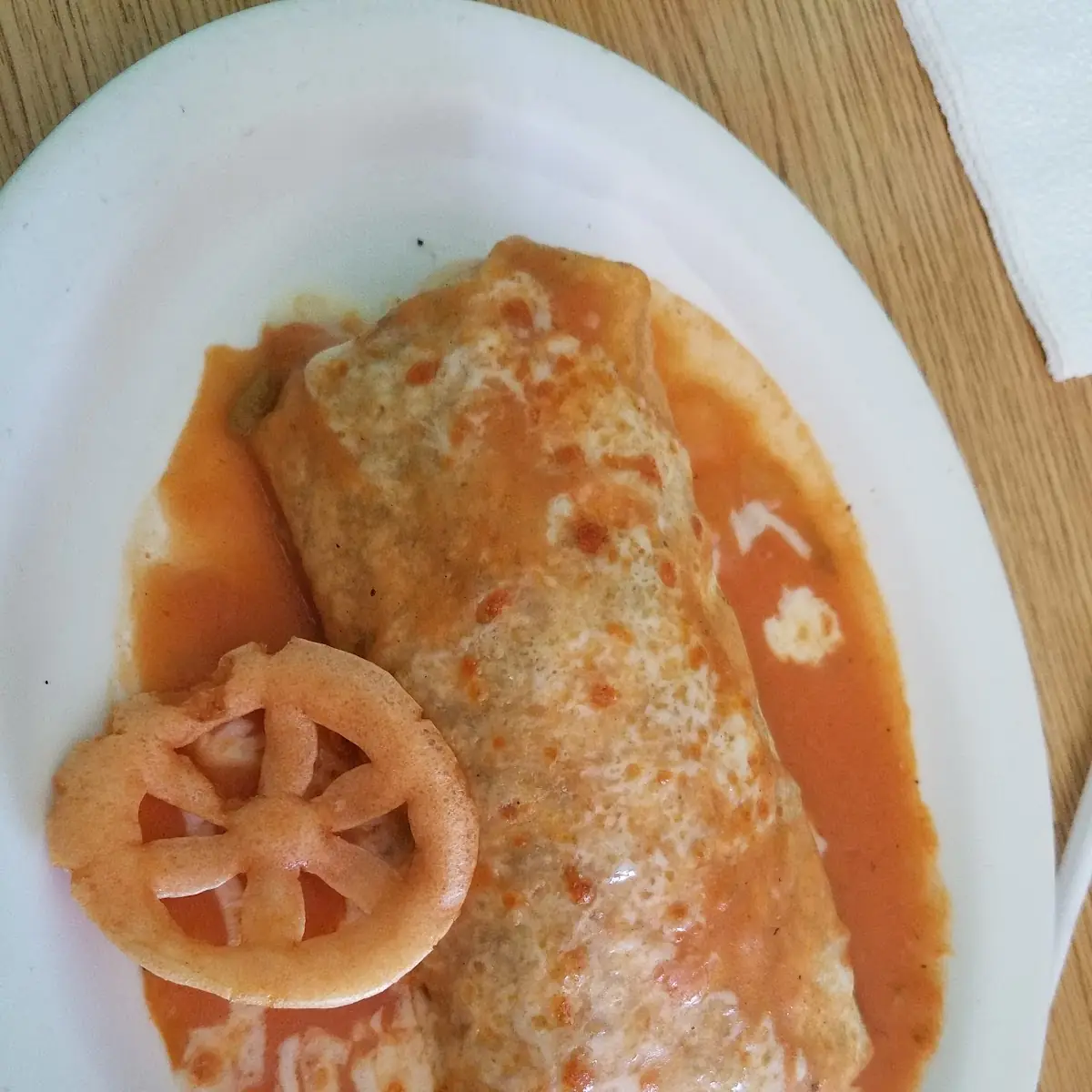 Chile Colorado Burrito