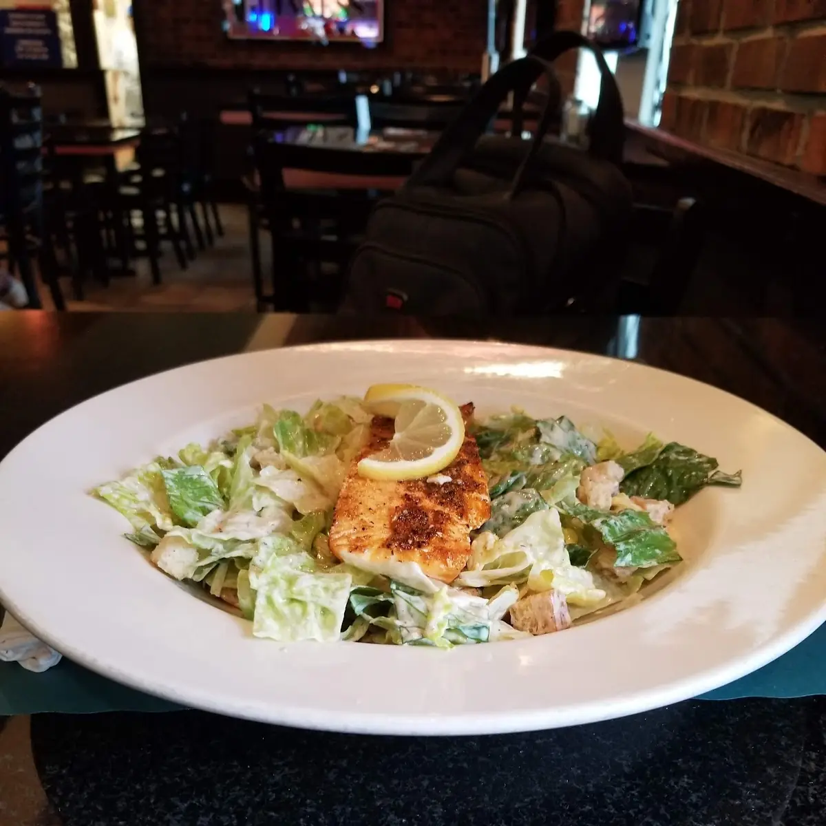 Salmon Cesar Salad