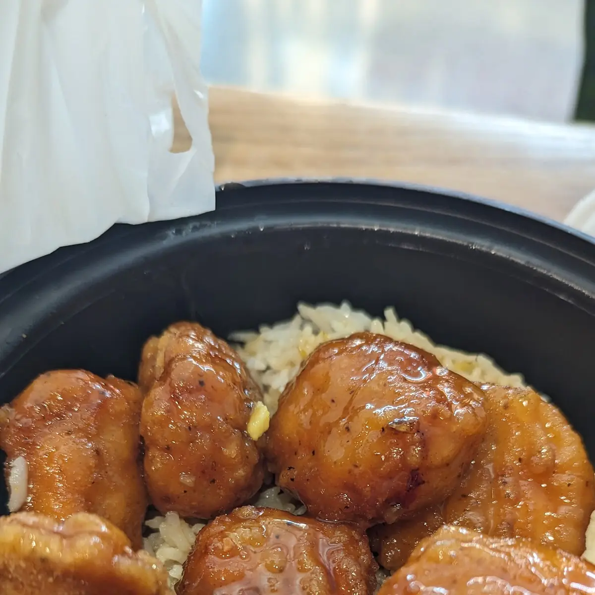 Orange Chicken w White Rice