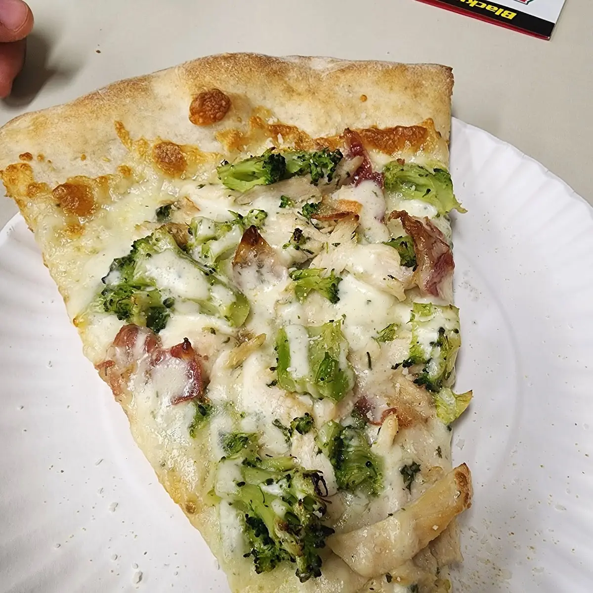 White Veggie Pizza
