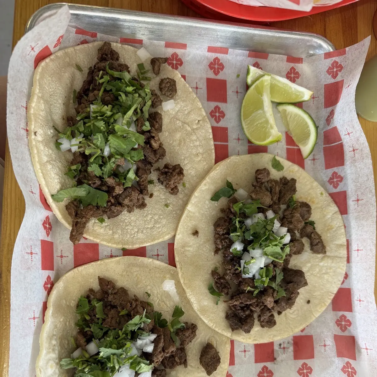 Street Tacos with Cilantro and Onions