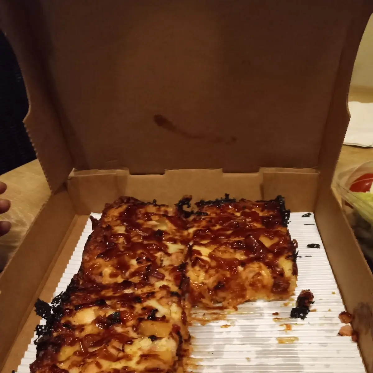 BBQ Hawaiian Chicken Pizza