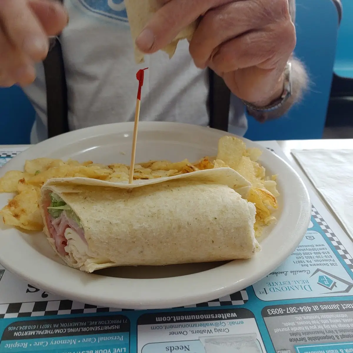 Ham & Cheese Wrap