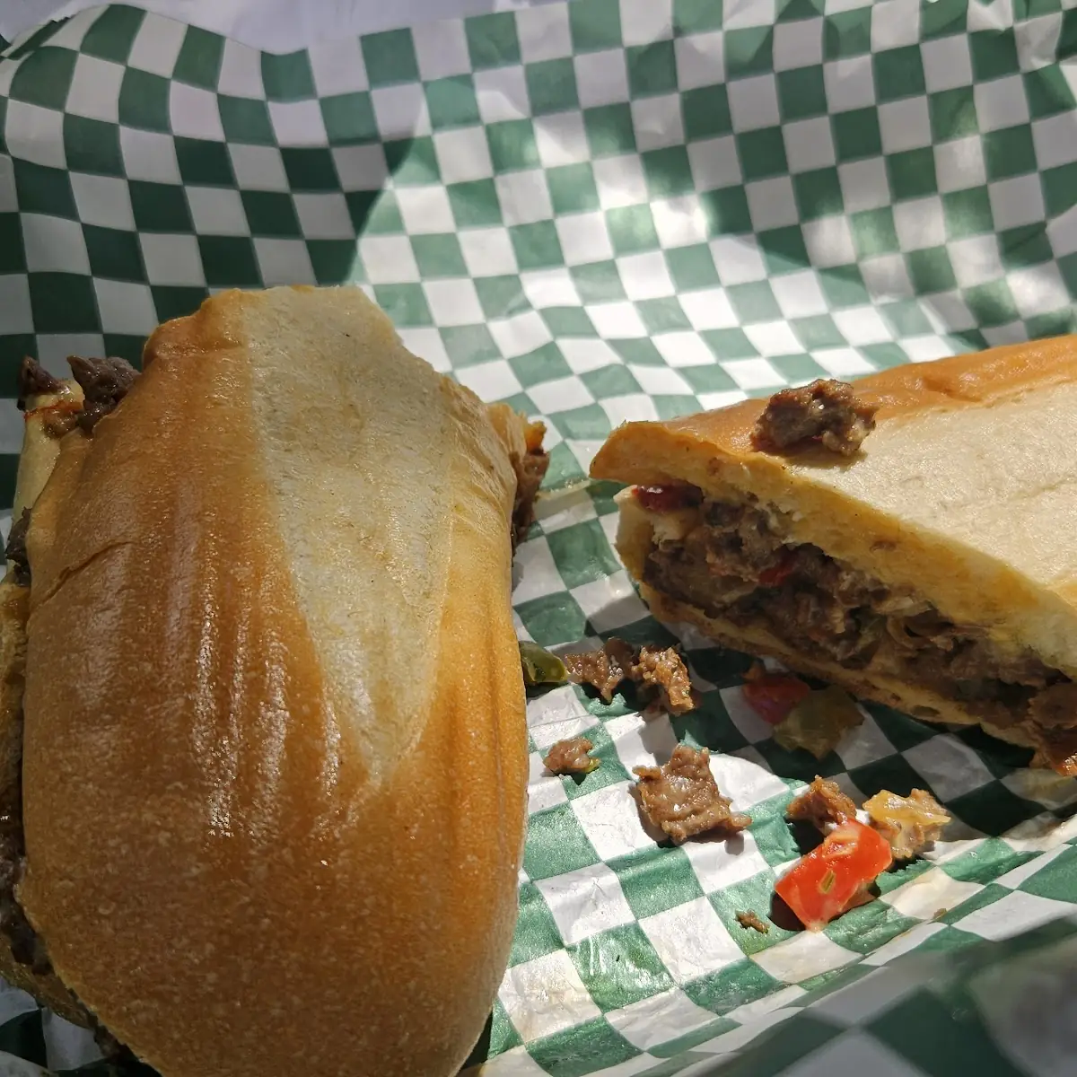 Philly Cheesesteak or Chicken Cheesesteak