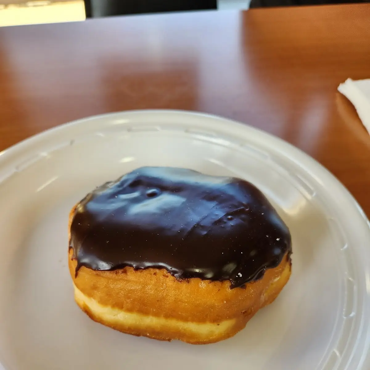 Boston Creme Doughnut