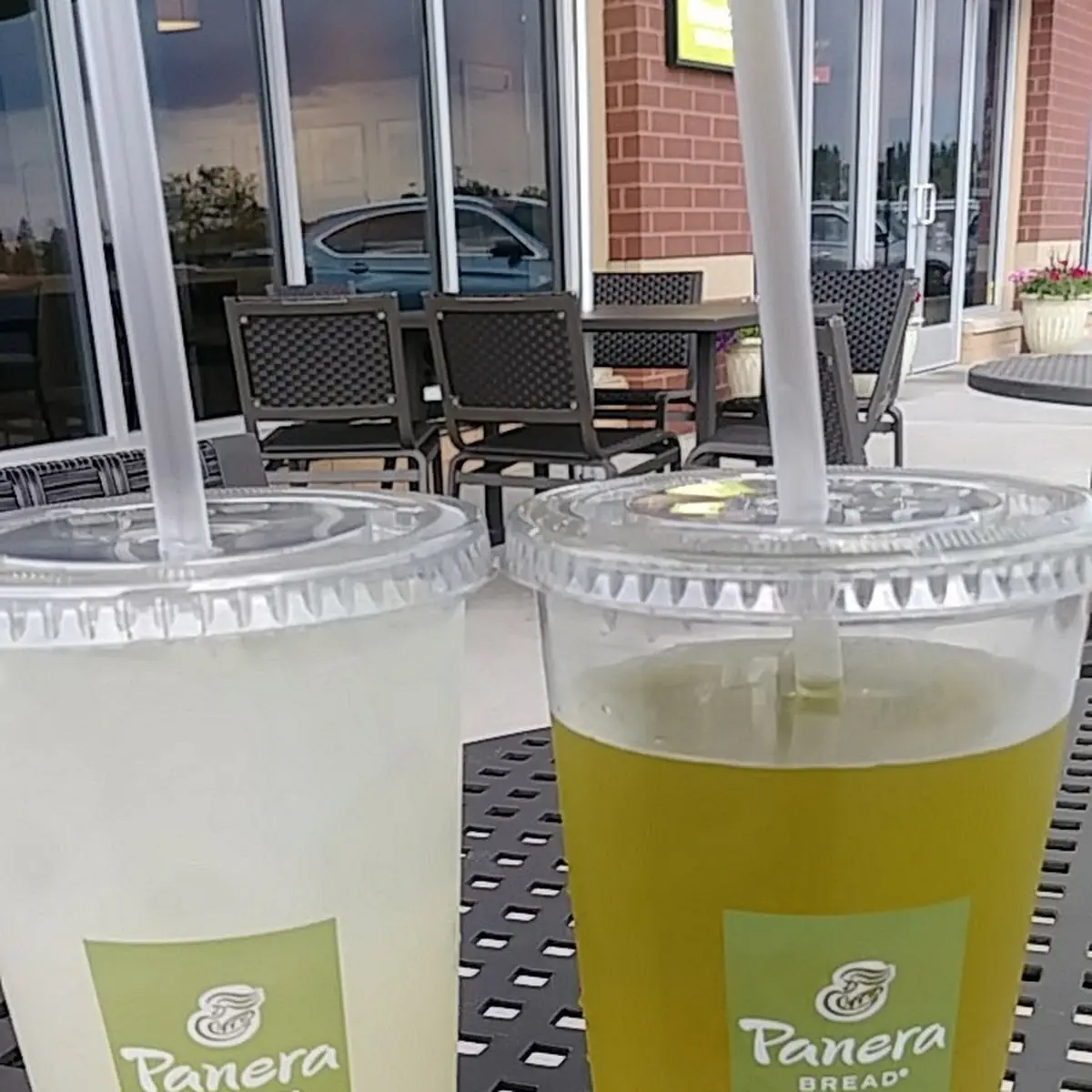 Lemonade and Green Tea