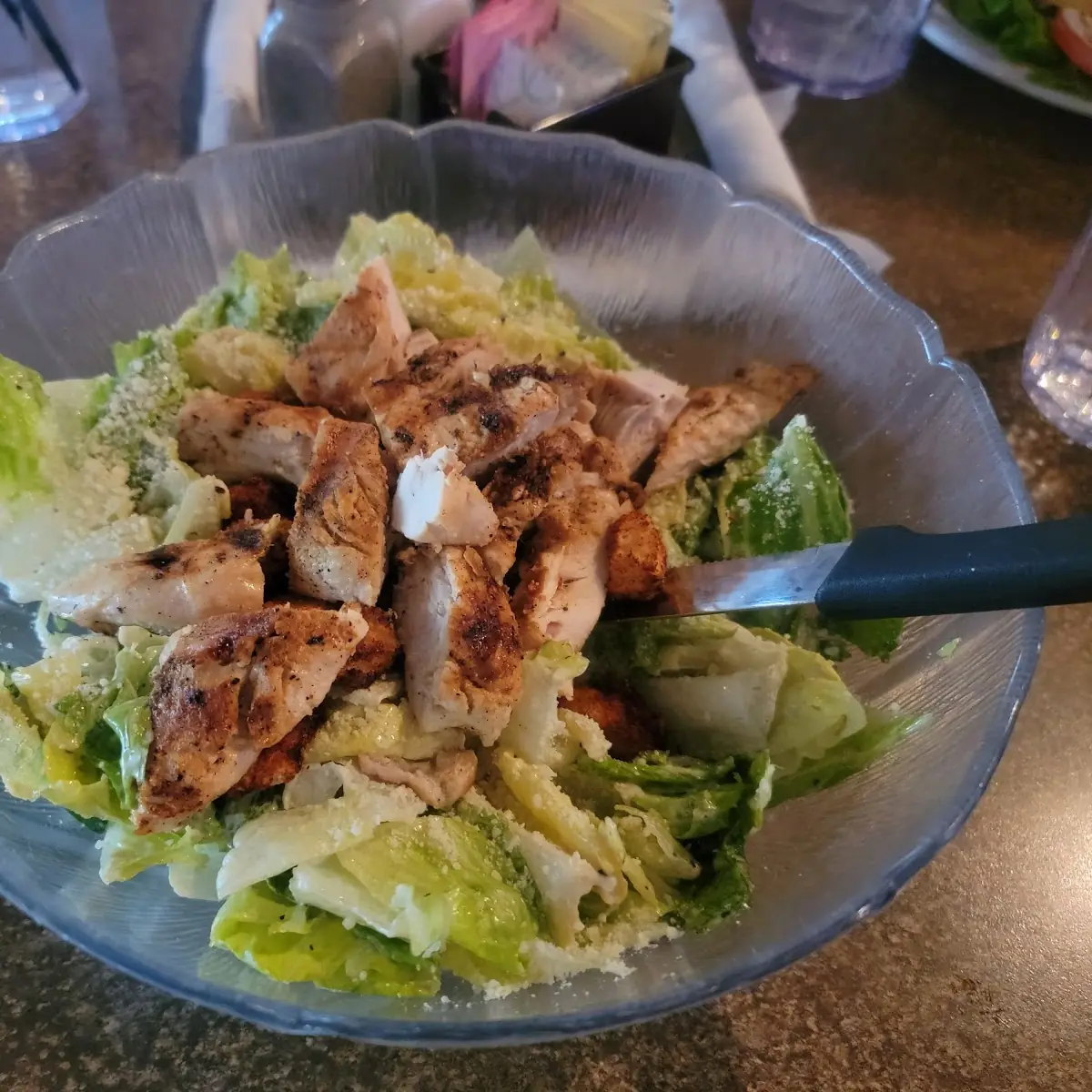Grilled Chicken Caesar Salad