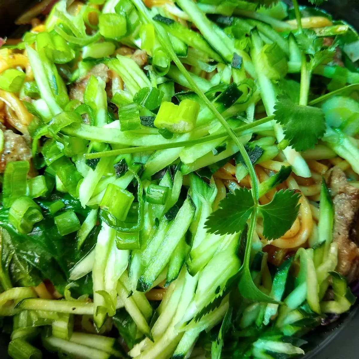 Spicy Korean Beef Noodles