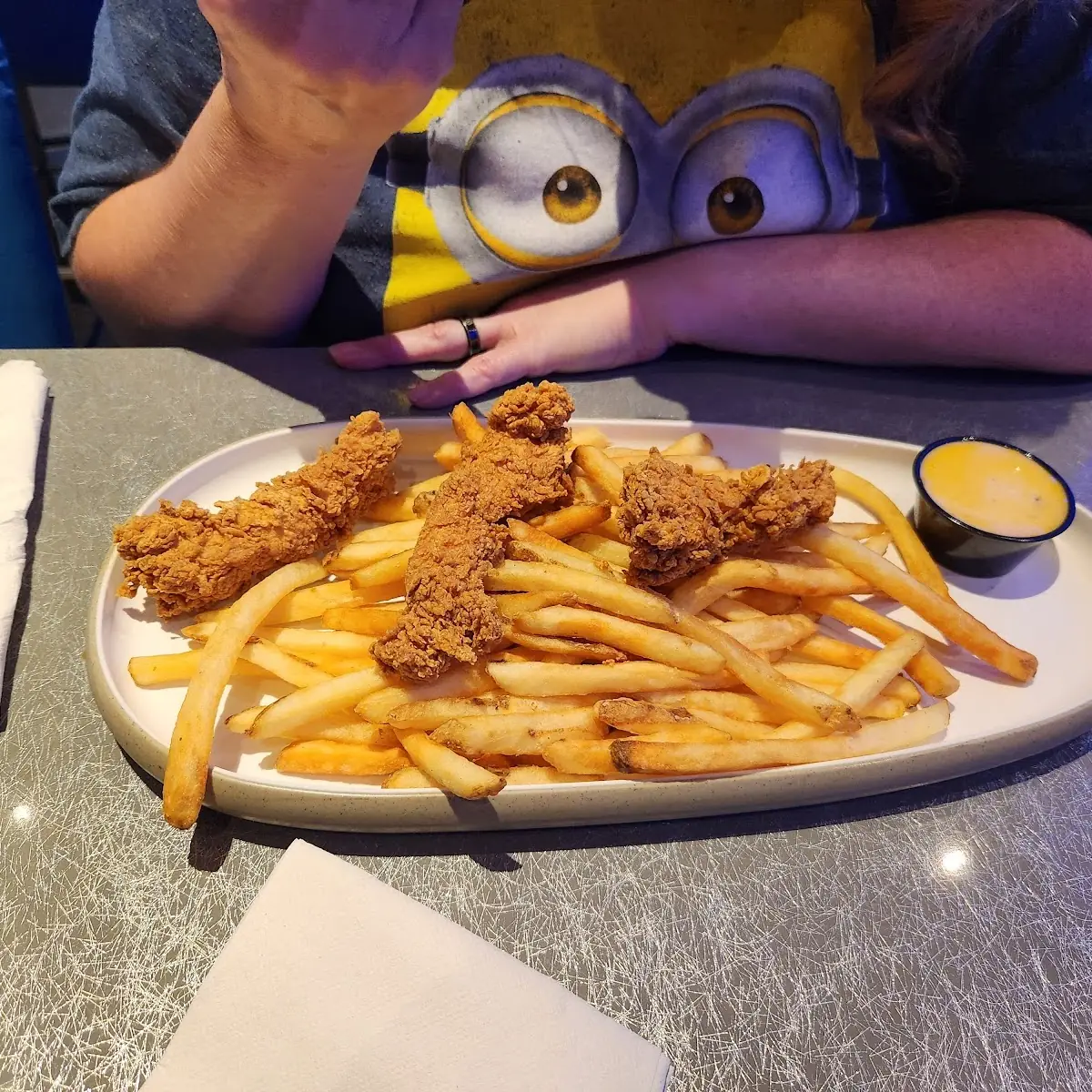 Chicken Strips and Fries