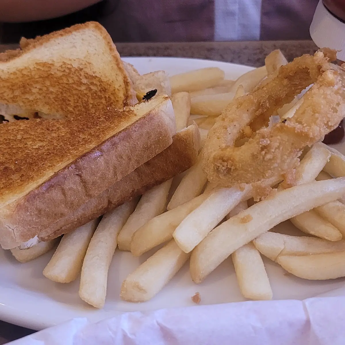 Grilled Cheese with Fries
