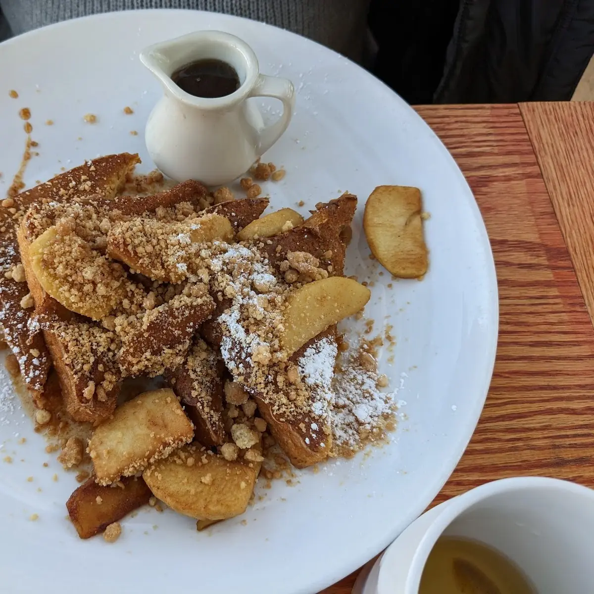 Apple Crumble French Toast