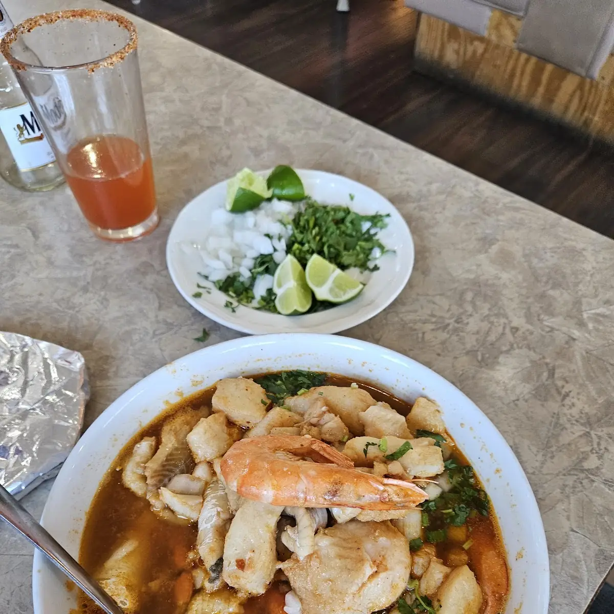 Caldo 7 Mares 7 Seas Soup