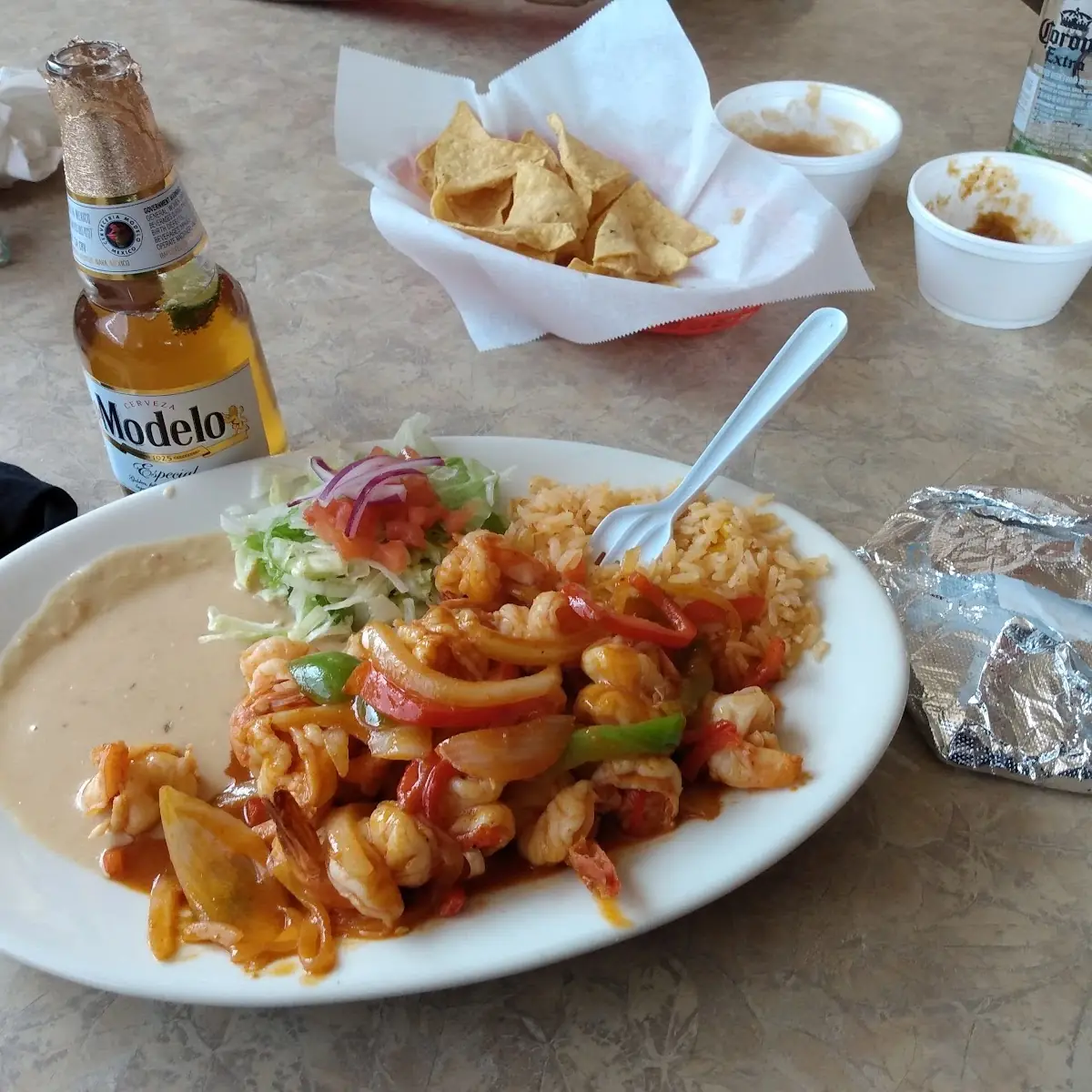Camarones Rancheros Ranchero Shrimp