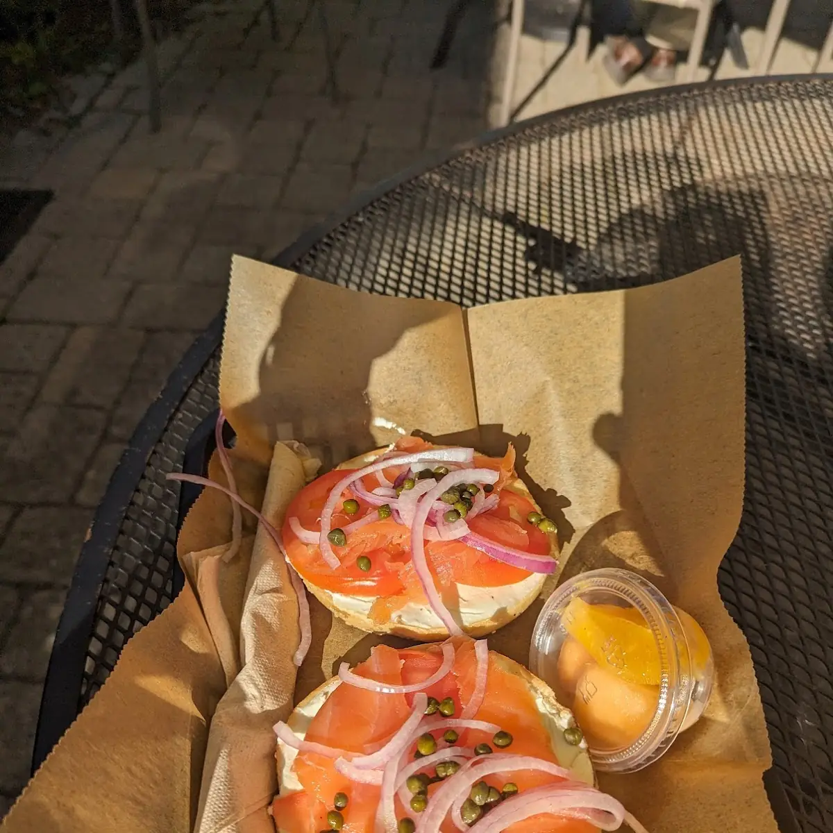 Bagel with Lox